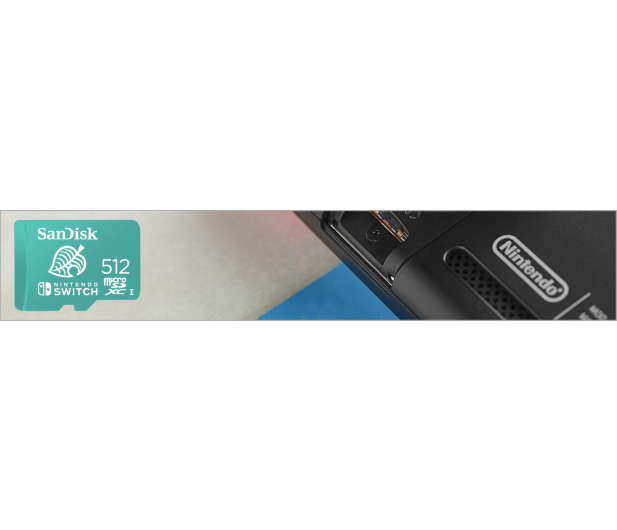 Sandisk 512GB microSDXC 100MB/s A1 V30 Nintendo Switch - 673862 - zdjęcie 2
